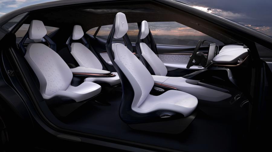 Интерьер Cupra Tavascan Concept 2019 года  (фото 4 из 15)